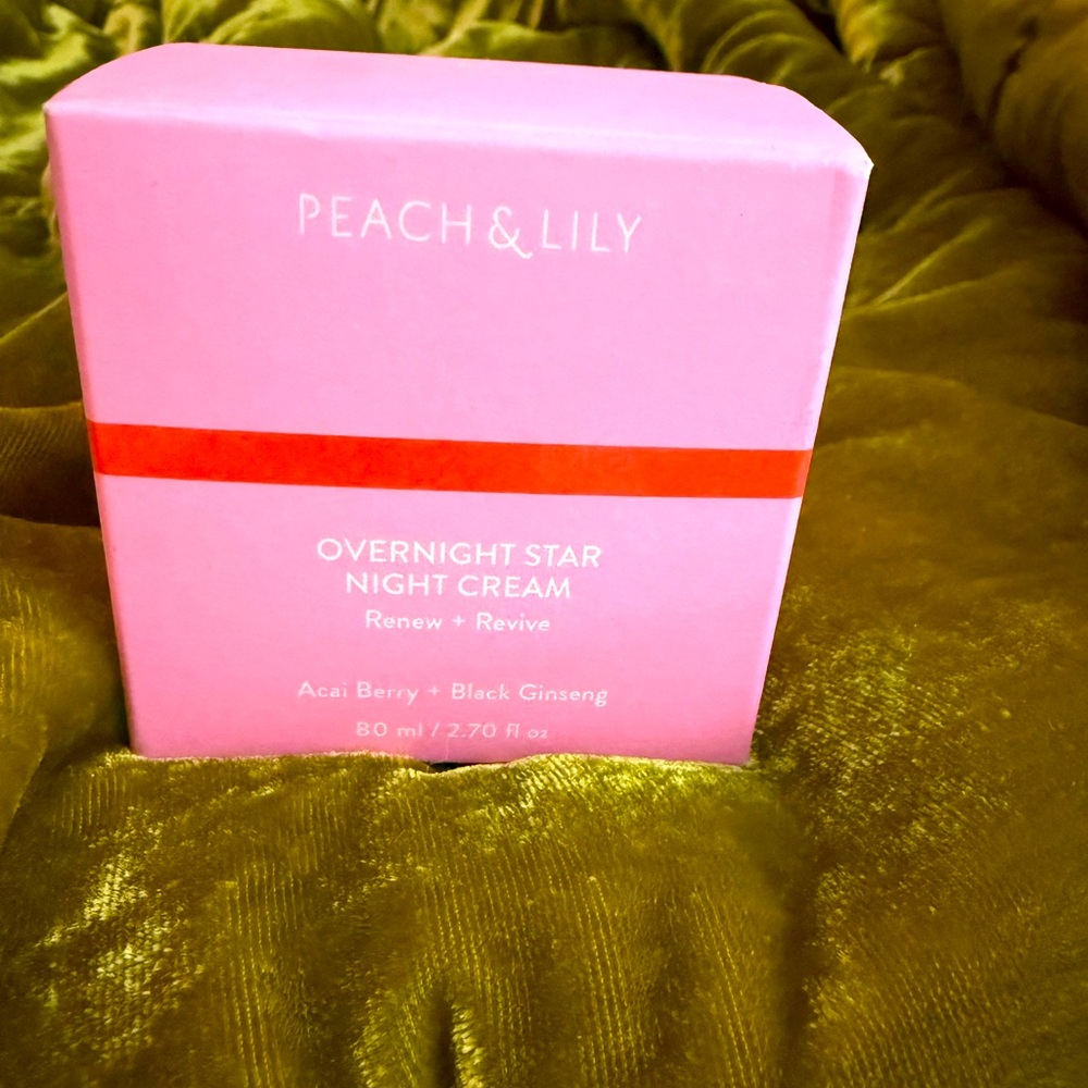 Peach and Lily overnight star cream - unopened